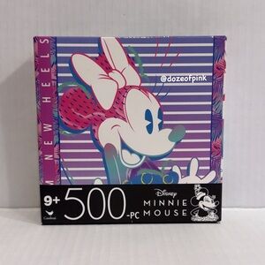 Disney Minnie Mouse The New Heels Feels 500 Piece Puzzle